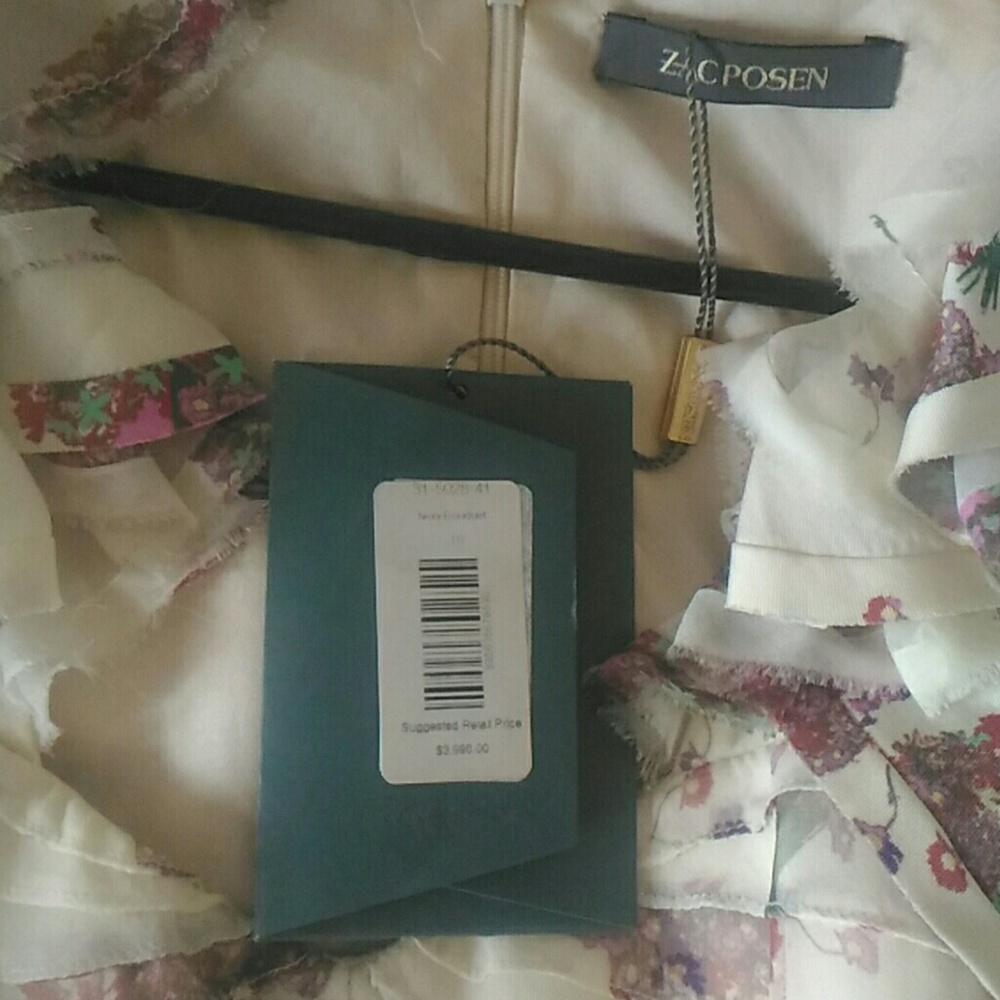 🌺NWT Zac Posen Floral Dress - Offers Welcome!🌸 - Picture 7 of 11